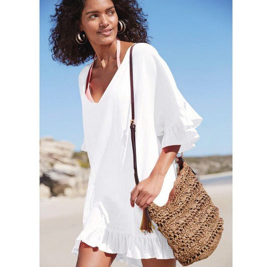 Ruffle Cover - up - Twisted Southern Heat