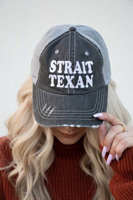 Strait Texan Trucker hat - Twisted Southern Heat